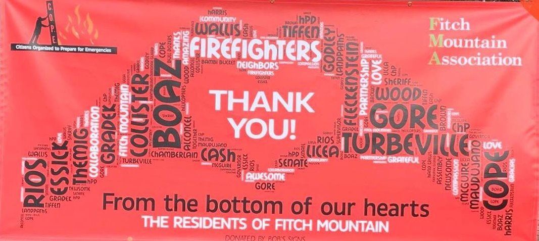 COPE Kincade Banner of Love